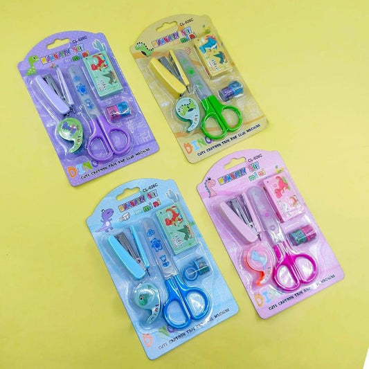 Creative Stationery Set for Kids - 6 Pcs