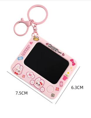 Cute Portable Keychain - 1 Pc Multi-Color ABS Plastic Accessory
